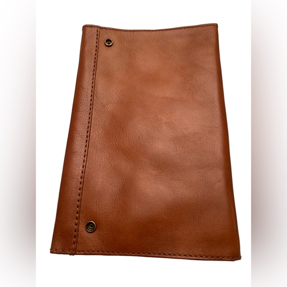 NWT 100% Leather Two Way Madewell Clutch - Picture 9 of 14